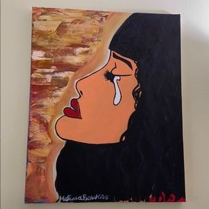 This lovely canvas was made with love!